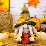PumpkinElf Ornament - Elf Dwarf Plush Ornamenter Carvallo