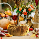 PumpkinPlush – Handgjord mjuk Halloween-pumpalyktkudde Elegare Carvallo