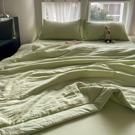 Lätt sommaröverkast – enfärgat, lätt sommaröverkast för komfort Carvallo