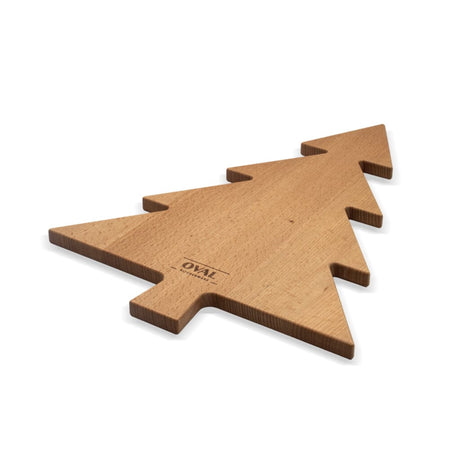 Ren björkträds julgran serveringsbräda | Festlig & Mångsidig från OVAL Kitchenware Carvallo