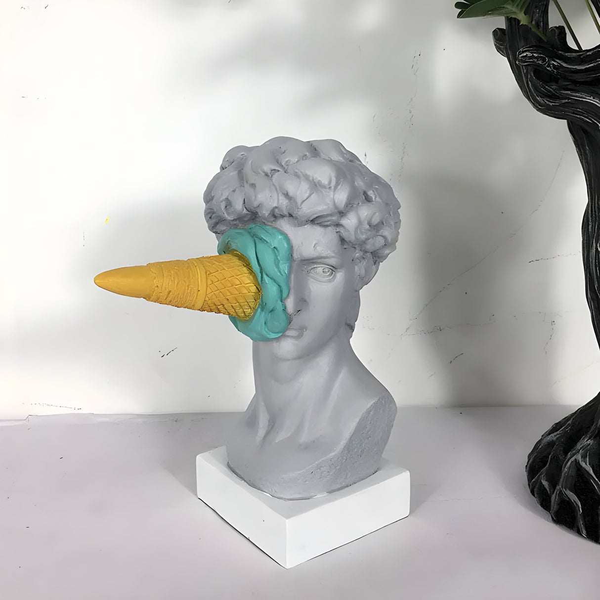 David Figurine Modern Skulptur Konst Ornament Nordisk Stil Carvallo