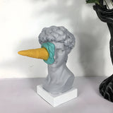 David Figurine Modern Skulptur Konst Ornament Nordisk Stil Carvallo