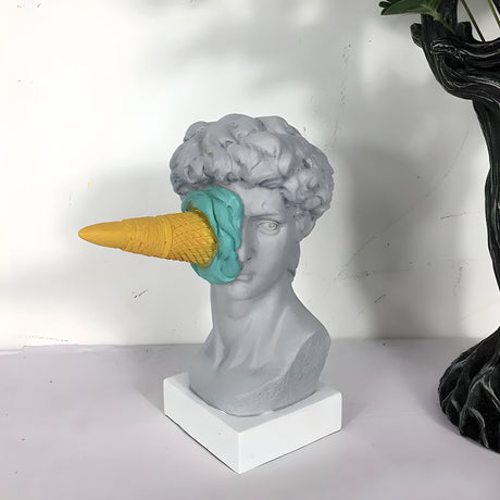 David Figurine Modern Skulptur Konst Ornament Nordisk Stil Carvallo