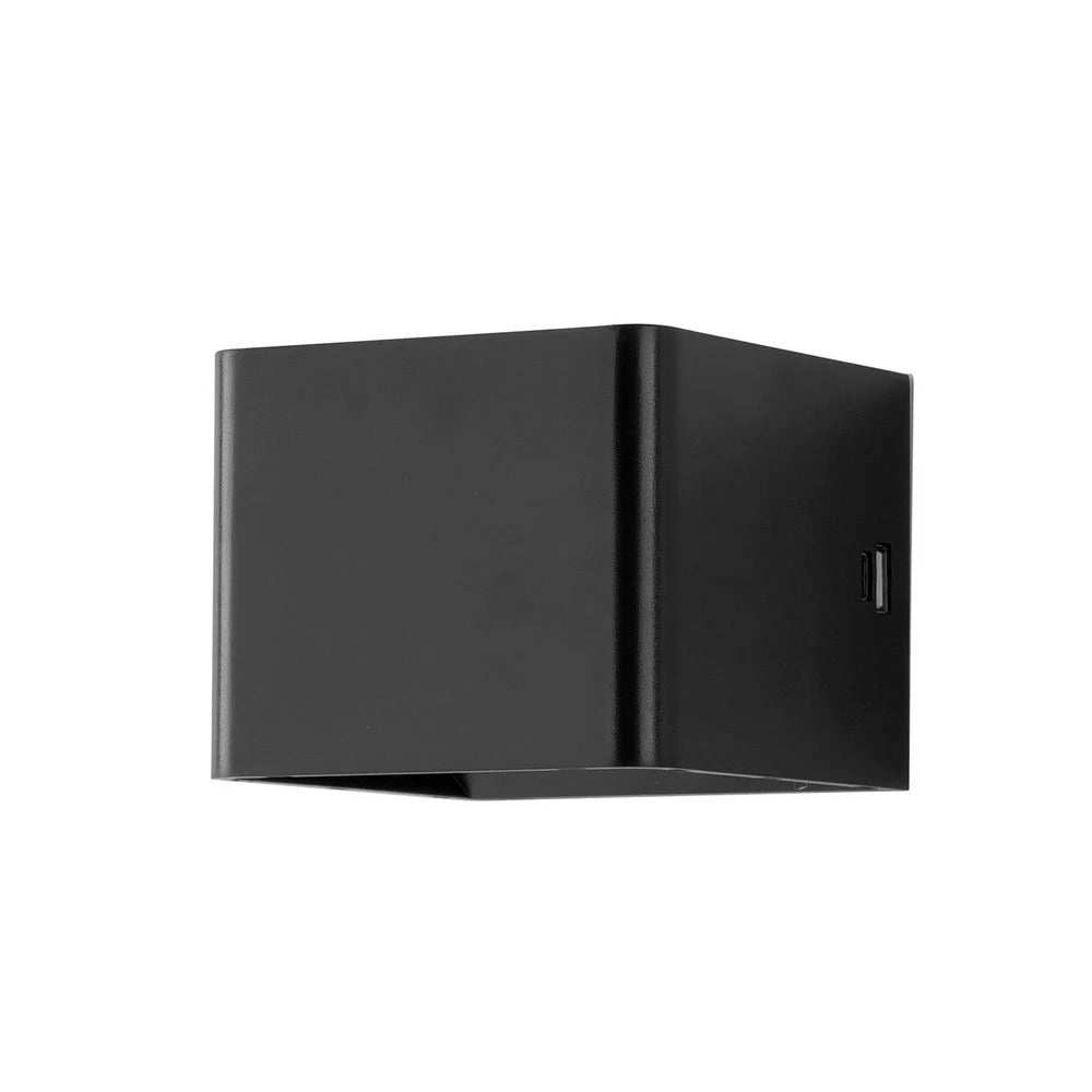 VoltQube – Uppladdningsbar LED-vägglampa Carvallo