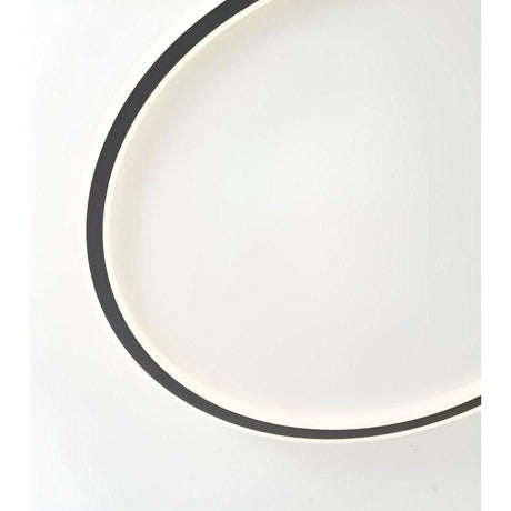 Rund LED-taklampa – Varmvitt ljus för en mysig atmosfär i vardagsrummet Carvallo