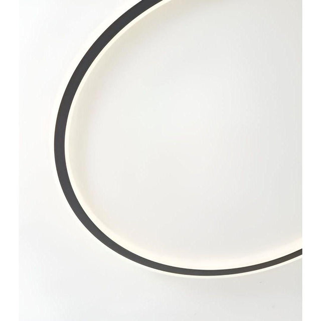 Rund LED-taklampa – Varmvitt ljus för en mysig atmosfär i vardagsrummet Carvallo