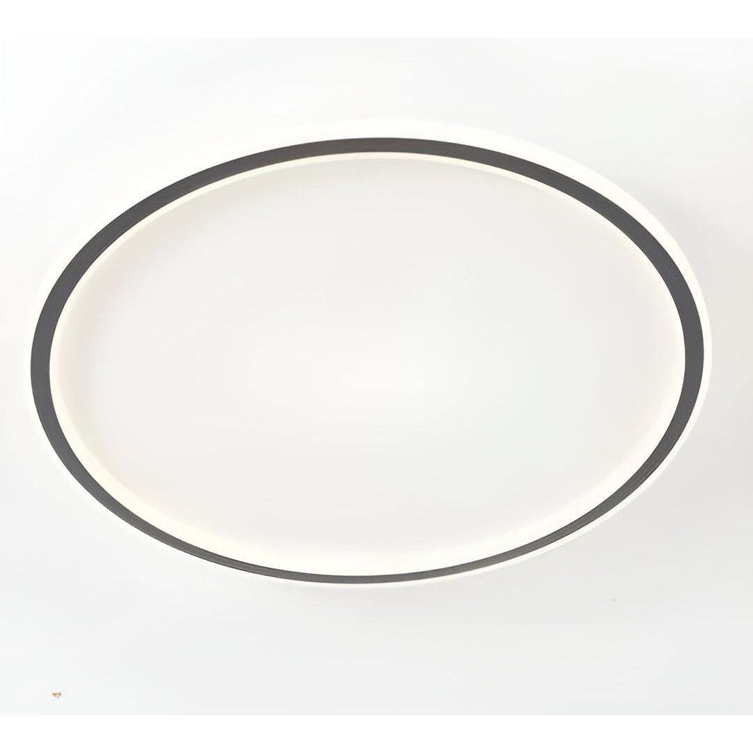 Rund LED-taklampa – Varmvitt ljus för en mysig atmosfär i vardagsrummet Carvallo