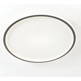 Rund LED-taklampa – Varmvitt ljus för en mysig atmosfär i vardagsrummet Carvallo