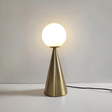 RadiantGlobe Lampa - Modern Konformad Guldglas Dekorationslampa Carvallo