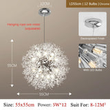 Raku Kristallkrona – Lyxig LED-belysning för modern elegans Carvallo