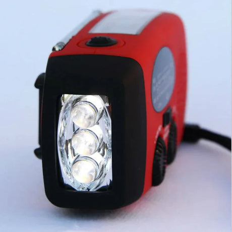 Nödradio | Solhandvevad kraftcentral för camping Carvallo