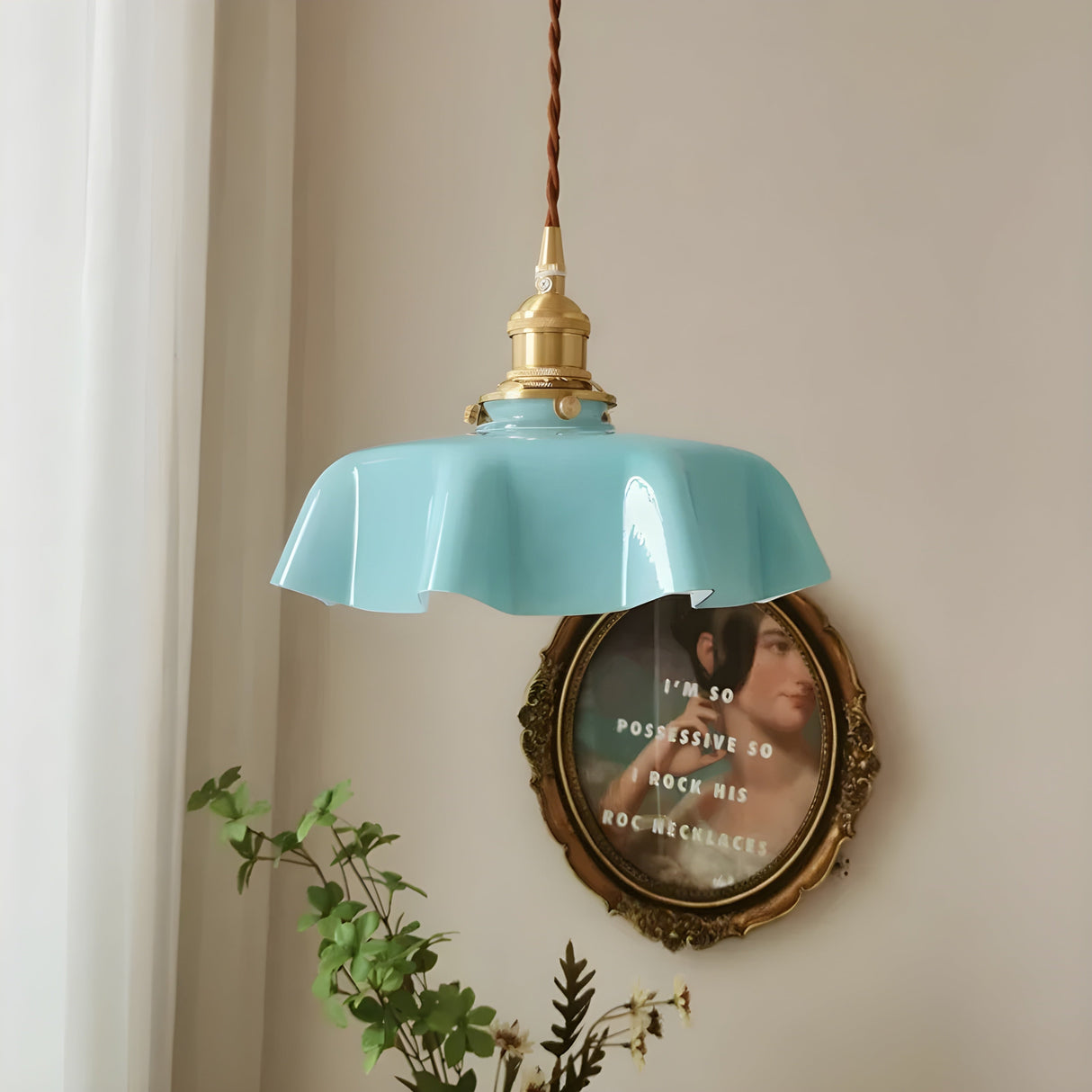 SeineGlow Light - Fransk Retro Pendellampa gjord av Glas Carvallo