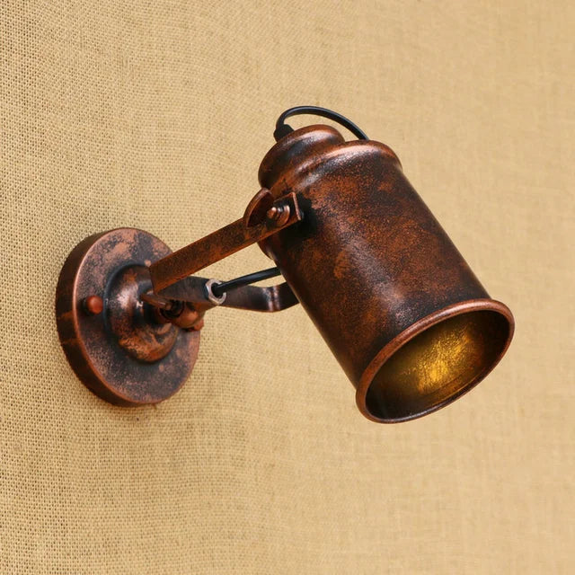 LichtSpin - Vridbar Järn LED Vägglampa Carvallo