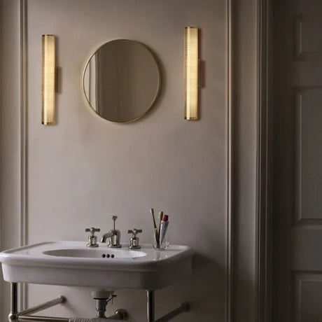 AntiqueGlow - Vintage LED Vägglampa i Mässing – Klassisk Belysning Carvallo