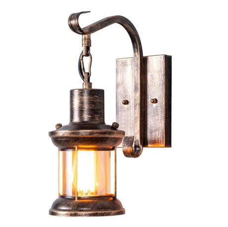 UrbanGlow - Industriell Vintage Vägglampa i Retro Stil för Loft, Café & Vardagsrum Carvallo