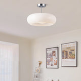 Vintage Rund Glas Taklampa Carvallo