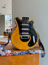 Rockstar - Vintage Retro Gitarr Crossbody Väska MILA Sverige