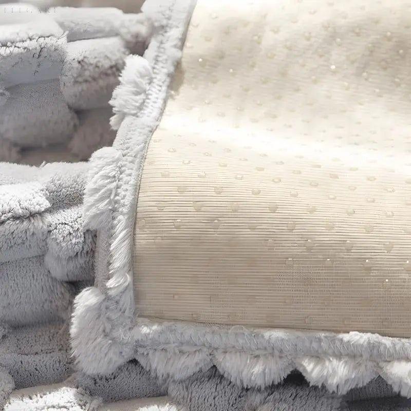 Romy - Plädsofföre - Högkvalitativa soff- och kuddöverdrag L Form Carvallo