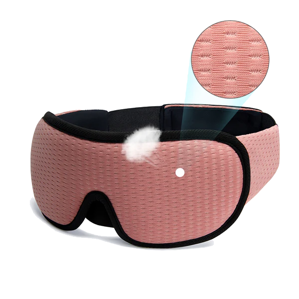 Sömnmask 3D-Hemnix-Rosa-Hemnix