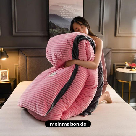 SweetDreams™ - Samt-Fleece-sängfilt | Ultimatisk komfort Carvallo