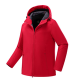 Fleecejacka i softshell för kvinnor-Hemnix-Rot-S-Hemnix