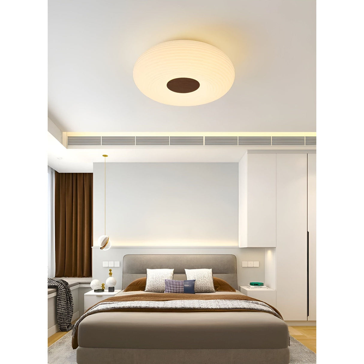 Rund LED Taklampa – Modern, Nordisk Design | Energibesparande & Platt Carvallo