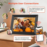 Royallure Frameo 10,1" Digital Fotoram WiFi Smart Fotoram IPS Touch HD Carvallo