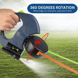 Royallure 10 ft Dubbel Återdragbar Hundleash med Inbyggd Ficklampa & Avfallspåsehållare Carvallo