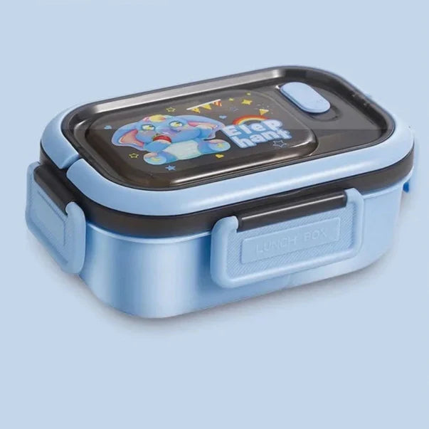 Royallure 1200ML Dubbellager Bento Lunch Box med Fack, Gaffel & Sked, Mikrosäker för Picknick & Kontor Carvallo