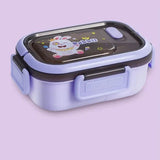 Royallure 1200ML Dubbellager Bento Lunch Box med Fack, Gaffel & Sked, Mikrosäker för Picknick & Kontor Carvallo