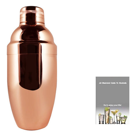 Royallure 22-delars rostfritt stål Boston cocktailshaker-set — Komplett barverktygssats Carvallo