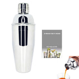 Royallure 22-delars rostfritt stål Boston cocktailshaker-set — Komplett barverktygssats Carvallo