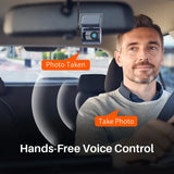 Royallure Mini Dash Cam med WiFi, röststyrning och 24H parkeringsvideoinspelare Carvallo