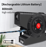 Royallure 3-i-1 Digital Laser Mätare – Måttband, Laser & Krysslinje, Bakgrundsbelyst LCD Carvallo