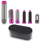 Royallure 5-i-1 Hårföna Styler – Blåsa-torr, Locka, Raka, Volymisera, Frizz-fri ION Finish Carvallo