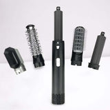 Royallure 5-i-1 Hårföna Styler – Blåsa-torr, Locka, Raka, Volymisera, Frizz-fri ION Finish Carvallo