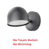 Royallure LED Inomhus Vägglampa 350° Rotera med Touch Dimming switch 9W Carvallo