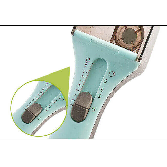 Royallure Justerbar Mätspork – Skopa Set – Glida-för-att-ställa in 6-i-1 Precision, Kök-Rör-Reducerare Carvallo