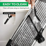 Royallure Justerbar Mandolin Skivare Rostfritt Stål Grönsakskniv & Hackare Carvallo