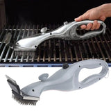 Royallure Steam & Scraper BBQ Grill Cleaner – Stainless Outdoor Steam Brush with Charcoal Scraper Carvallo