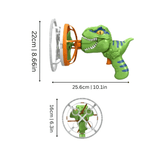 Royallure Dino Bubble Blaster – Över 1 000 bubblor/min, lättvikt & rolig dinoleksak Carvallo