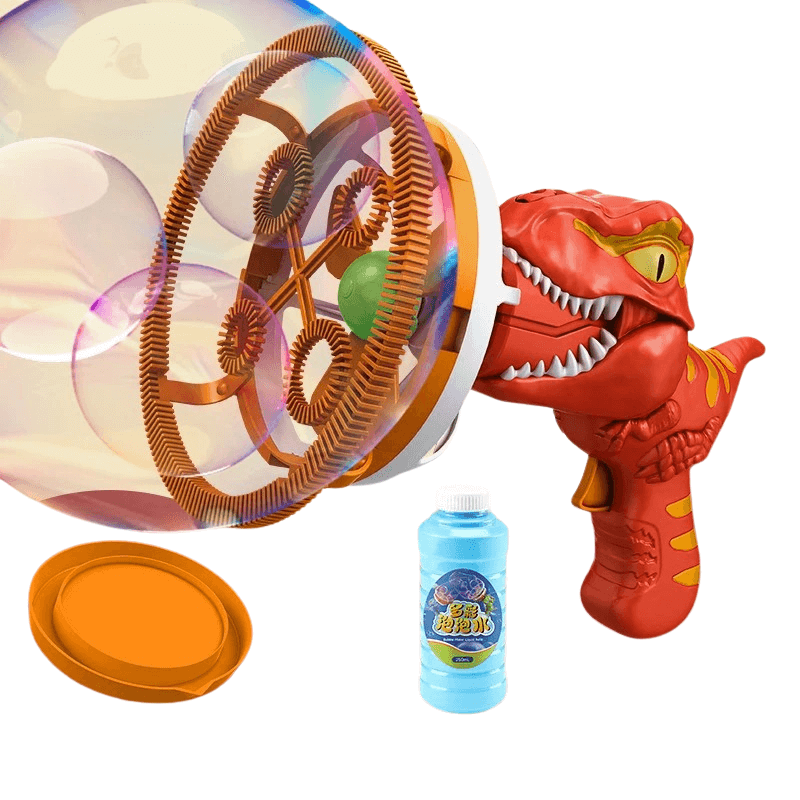 Royallure Dino Bubble Blaster – Över 1 000 bubblor/min, lättvikt & rolig dinoleksak Carvallo