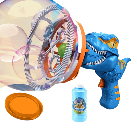 Royallure Dino Bubble Blaster – Över 1 000 bubblor/min, lättvikt & rolig dinoleksak Carvallo