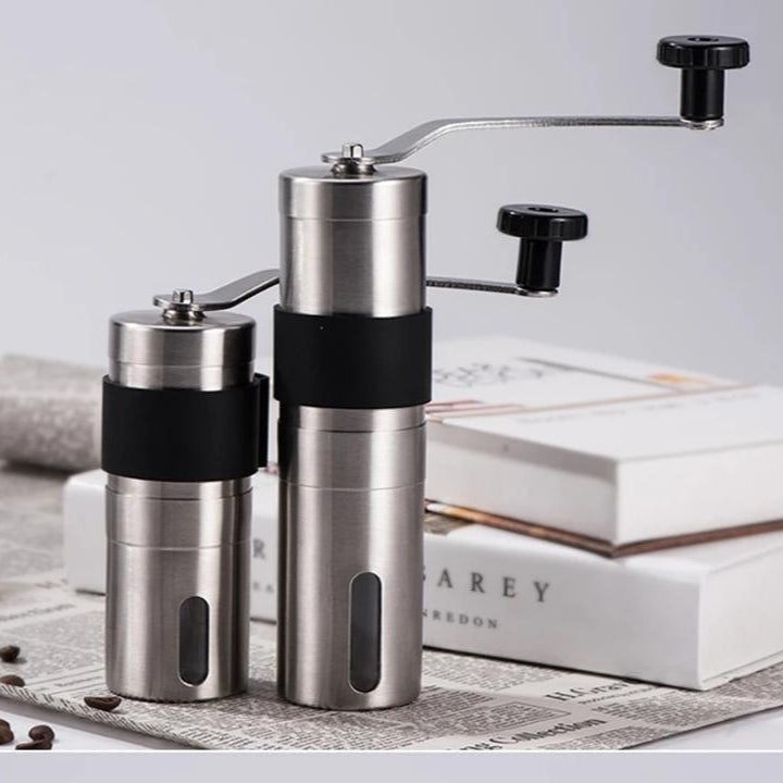 Royallure Manuel Kaffe Kvarn – Bärbar Kvarn för Färskt, Precision Brygg Carvallo