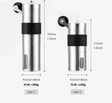 Royallure Manuel Kaffe Kvarn – Bärbar Kvarn för Färskt, Precision Brygg Carvallo