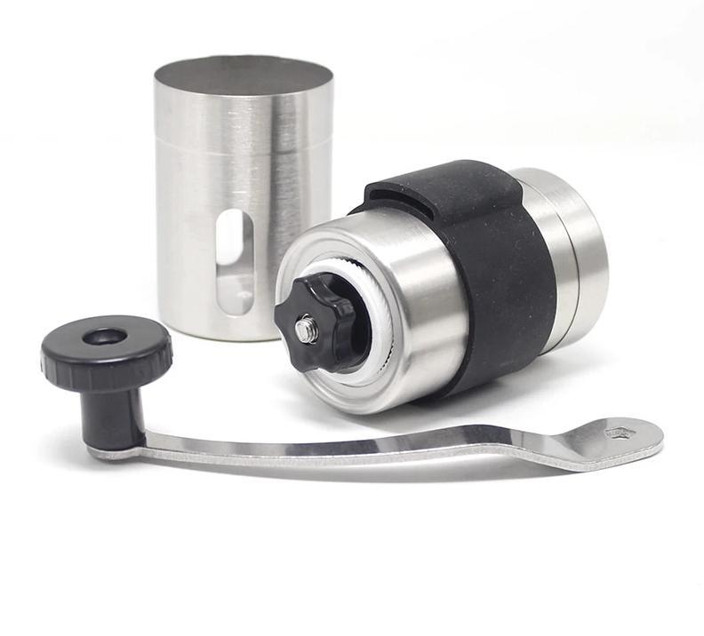 Royallure Manuel Kaffe Kvarn – Bärbar Kvarn för Färskt, Precision Brygg Carvallo