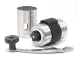 Royallure Manuel Kaffe Kvarn – Bärbar Kvarn för Färskt, Precision Brygg Carvallo