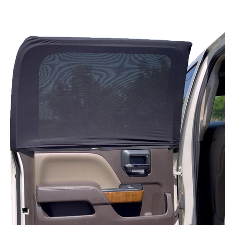 Royallure Stretchable Mesh Side Window Sun Shades – UV-Block, Värme-reducerande, Integritetspassning Carvallo