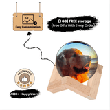 Royallure Memory Orb – Anpassad Videokula med 360° Ljud & USB Uppladdning Carvallo