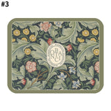 Royallure Absorbent Dish Drying Mat – Floral Polyester Bänkskydd, Anti-Slip & Snabbtorkande Carvallo